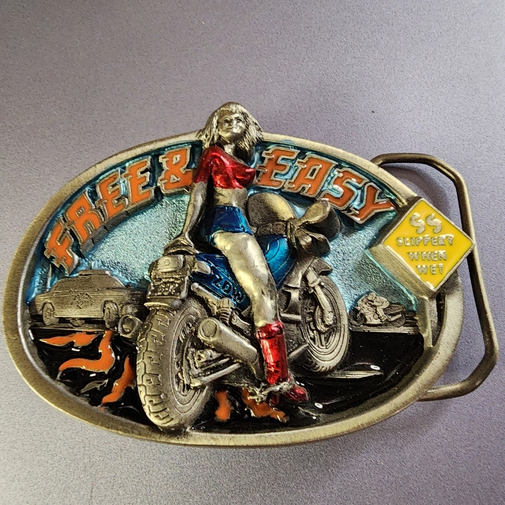 Vintage 1991 Belt Buckle Excellent Condition
